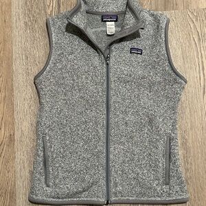 Patagonia Women's Gray Fleece Vest